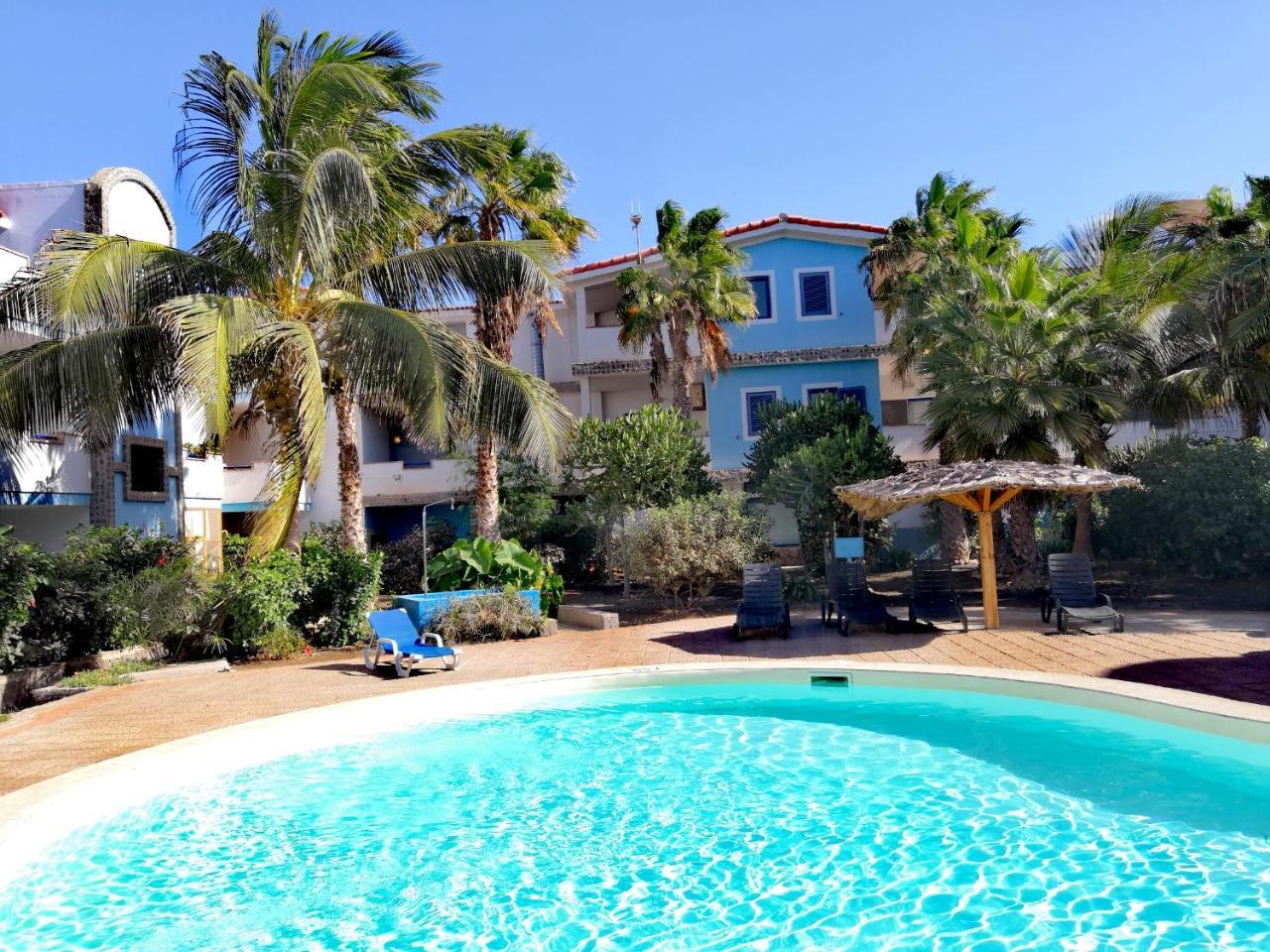Sal Service Blu Moradias Residence With Pool Santa Maria Luaran gambar